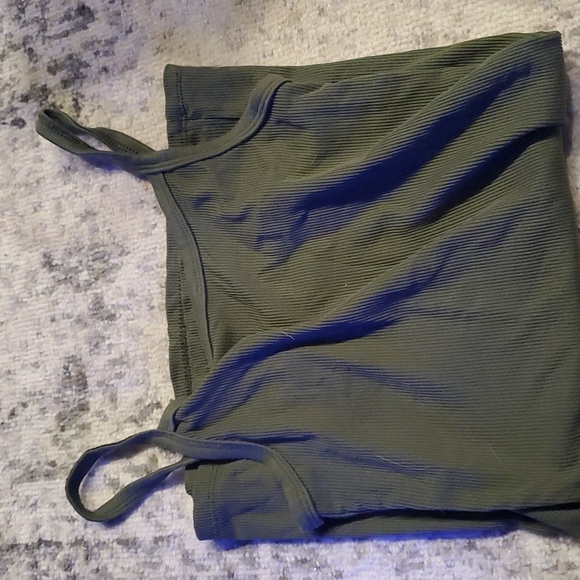 NWOT No Boundaries Dark Green XS Tank Top - Picture 1 of 1